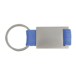 ON™ Metal and nylon key ring in a black box