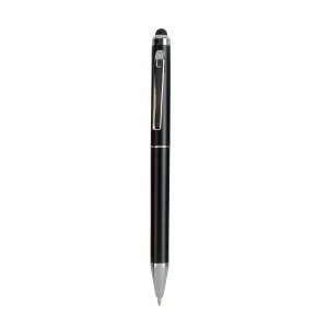 ON™ Plastic twist pen with touchscreen rubber tip