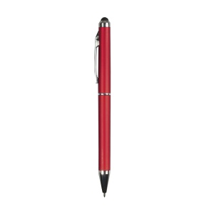 ON™ Plastic twist pen with touchscreen rubber tip