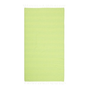 ON™ Recycled cotton fringed beach towel, size 90x170 cm