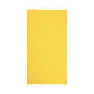ON™ Recycled cotton fringed beach towel, size 90x170 cm