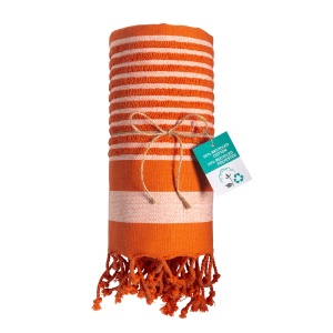 ON™ 350 g/m2 recycled cotton beach towel/pareo