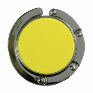 ON™ Round metal bag hook, dual-magnet reinforced closure, in a black box