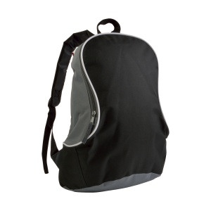 ON™ 600D polyester two-tone backpack with padded straps