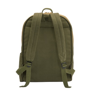 ON™ Recycled canvas backpack with padded notebook compartment