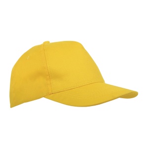 ON™ Polyester 5-panel cap with adjustable velcro strap