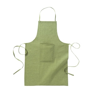 ON™ Long apron 100 % recycled cotton, with front pocket