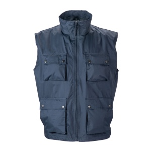 ON™ Vestă multipocket din poliester cu căptușeală interioară tip plasă pongee. Mărimi: S/M/L/XL/XXL - Img 2