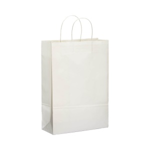 ON 100 gr/m2 paper shopping bag with guesset