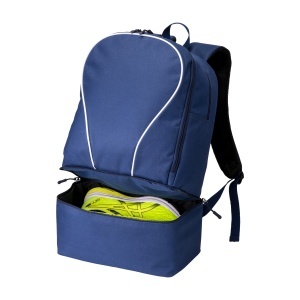 ON 600D polyester sports backpack, large main compartment and padded shoe compartment. - Img 5