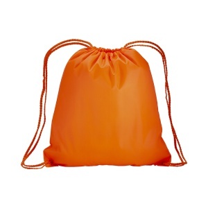 ON Fluorescent 210T polyester backpack with drawstring closure and reinforced corners - Img 9