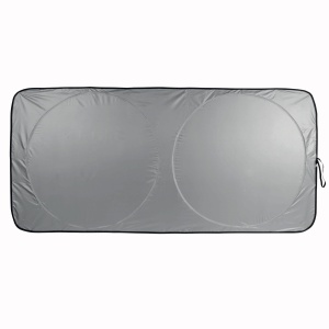 ON Foldable car windshield sun shade, anti-glare nylon, with case
