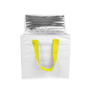 ON Geantă frigorifică din PP laminat 120 g/m2, mânere colorate, închidere cu fermoar - Img 11