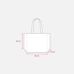 ON Geantă shopper R-Pet (plastic reciclat) cu clin și mâner lung - Img 16