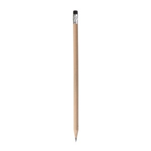 ON HB pencil in natural wood with graphite lead, cylindrical, with coloured lead (tempered) - Img 8