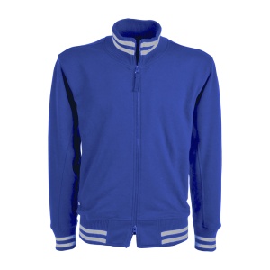ON Men s sweatshirt with full zipper, 60% cotton/40% polyester (280 g/m2)