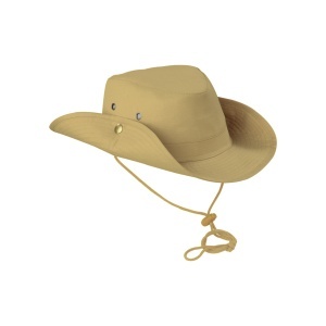 ON Polyester safari wide-brimmed hat with ventilation eyelets, adjustable brim - Img 2