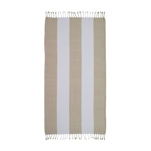ON Prosop de plajă/Fouta din bumbac reciclat, 180 g/m2, certificat GRS - Img 9