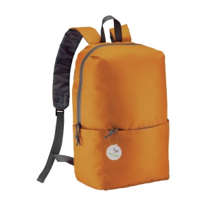 ON PVC-free polyester 4 pockets backpack with four pockets, adjustable shoulder straps - Img 3