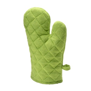 ON Recycled cotton kitchen oven glove with hooking loop