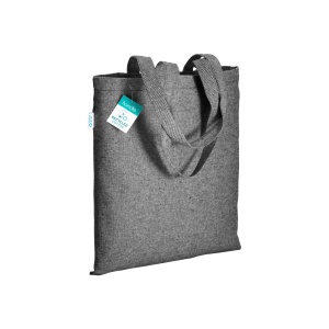 ON Sacoșă de cumpărături din bumbac reciclat 280g/m2, cu mânere lungi - Img 10
