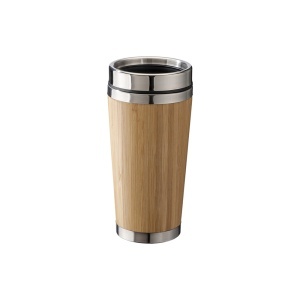 ON Stainless steel mug with bamboo coating
