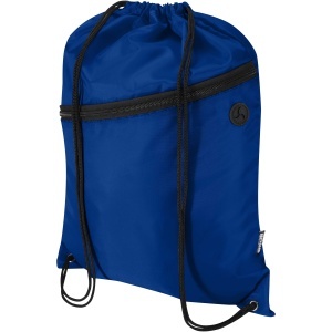 Oriole RPET drawstring bag with zipped front pocket 5L - Img 5