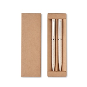 PEAT Wheat straw/ABS twist pen set - Img 2