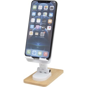 PF™ Alfirk suport telefon pliabil din plastic reciclat cu detalii din bambus - Img 2