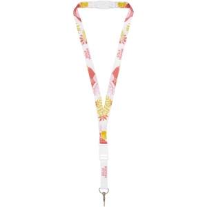 PF™ Balta sublimation lanyard with safety breakaway and buckle
