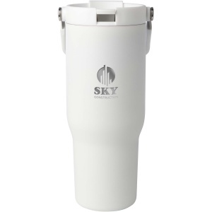 PF™ Bronx pahar termoizolant 900 ml din oțel inoxidabil reciclat RCS cu izolație cupru și capac multifuncțional - Img 6
