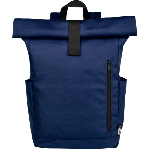 PF™ Byron 15.6" GRS RPET roll-top backpack 18L