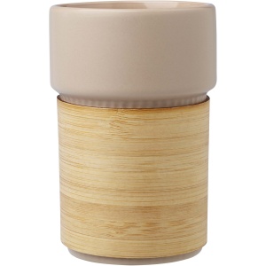 PF™ Fika 340 ml tumbler with bamboo sleeve