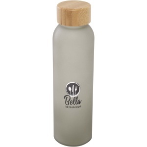 PF™ Lume 500 ml matte soda lime glass bottle with bamboo lid - Img 5