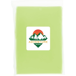 PF™ Mayan pelerină de ploaie de unică folosință din plastic reciclat cu husă - Img 17