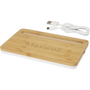 PF™ Medake încărcător wireless din bambus 10W - Img 5