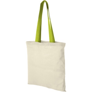 PF™ Nevada 100 g/m² cotton tote bag coloured handles 7L