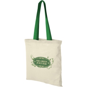 PF™ Nevada geantă tote din bumbac 100 g/m² cu mânere colorate 7L - Img 30