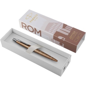 PF™ Parker Jotter SE Global Icons colour trim ballpoint pen (blue ink)