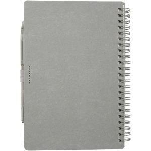 PF™ Slate reusable hard cover notebook and pen set (black ink)