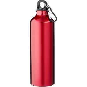 PF™ Oregon 770 ml RCS certified recycled aluminium water bottle with carabiner