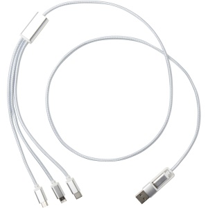 PF™ Versatile 5-1 recycled aluminium charging cable