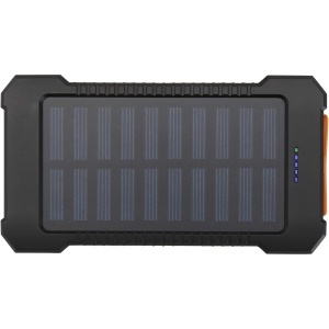 PF Altair 5000 mAh 10W recycled plastic rugged solar power bank with built-in torch