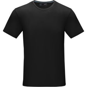 PF Tricou organic pentru bărbați cu mânecă scurtă din azurit