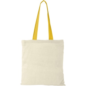 PF Geantă tote Nevada din bumbac 100 g/m² cu mânere colorate, 7L - Img 6