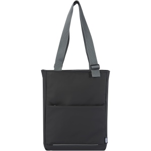 PF Geantă tote pentru laptop Aqua 14" GRS reciclată, rezistentă la apă, 14L