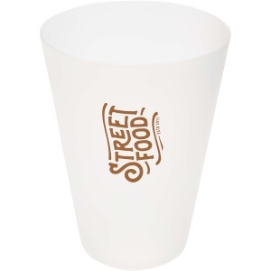 PF Sticlă de apă Porto de 500 ml cu mâner din silicon și capac din bambus