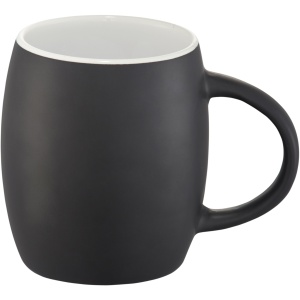 PF Hearth 400 ml ceramic mug with wooden coaster