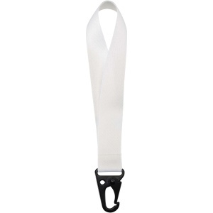 PF Leif sublimation RPET mini lanyard with carabiner