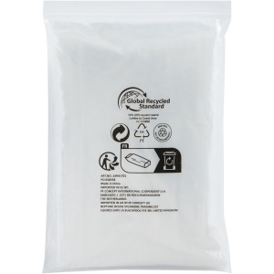 PF Poncho de ploaie de unică folosință din plastic reciclat Mayan cu husă de depozitare